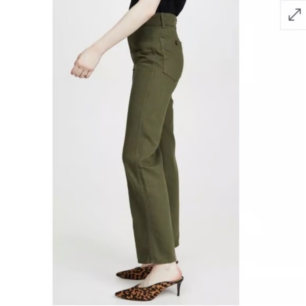 Reformation Marine Cotton Tencel Ankle Pants - Picture 4 of 10